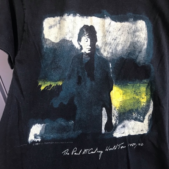 Paul McCartney 1989 World Tour Concert Shirt - Picture 4 of 8
